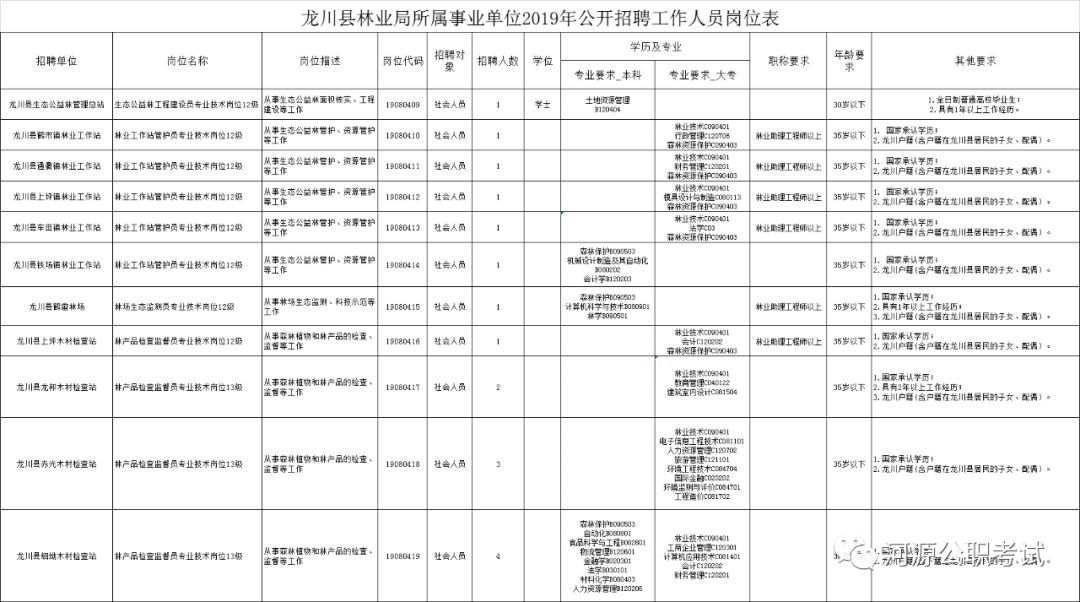 龙川县市场监督管理局最新招聘概览