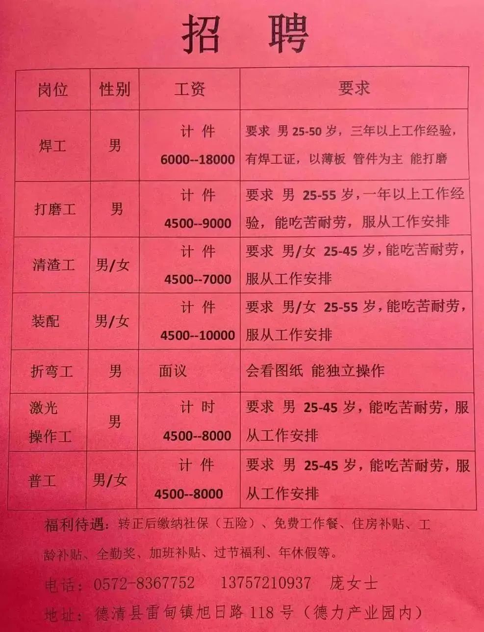 车场村民委员会招聘启事概览